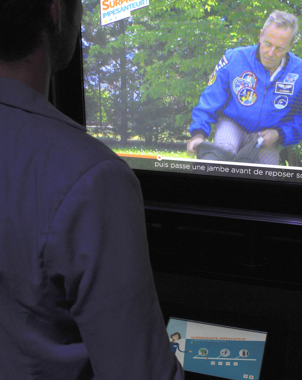 Interactive kiosk Space City Astronauts